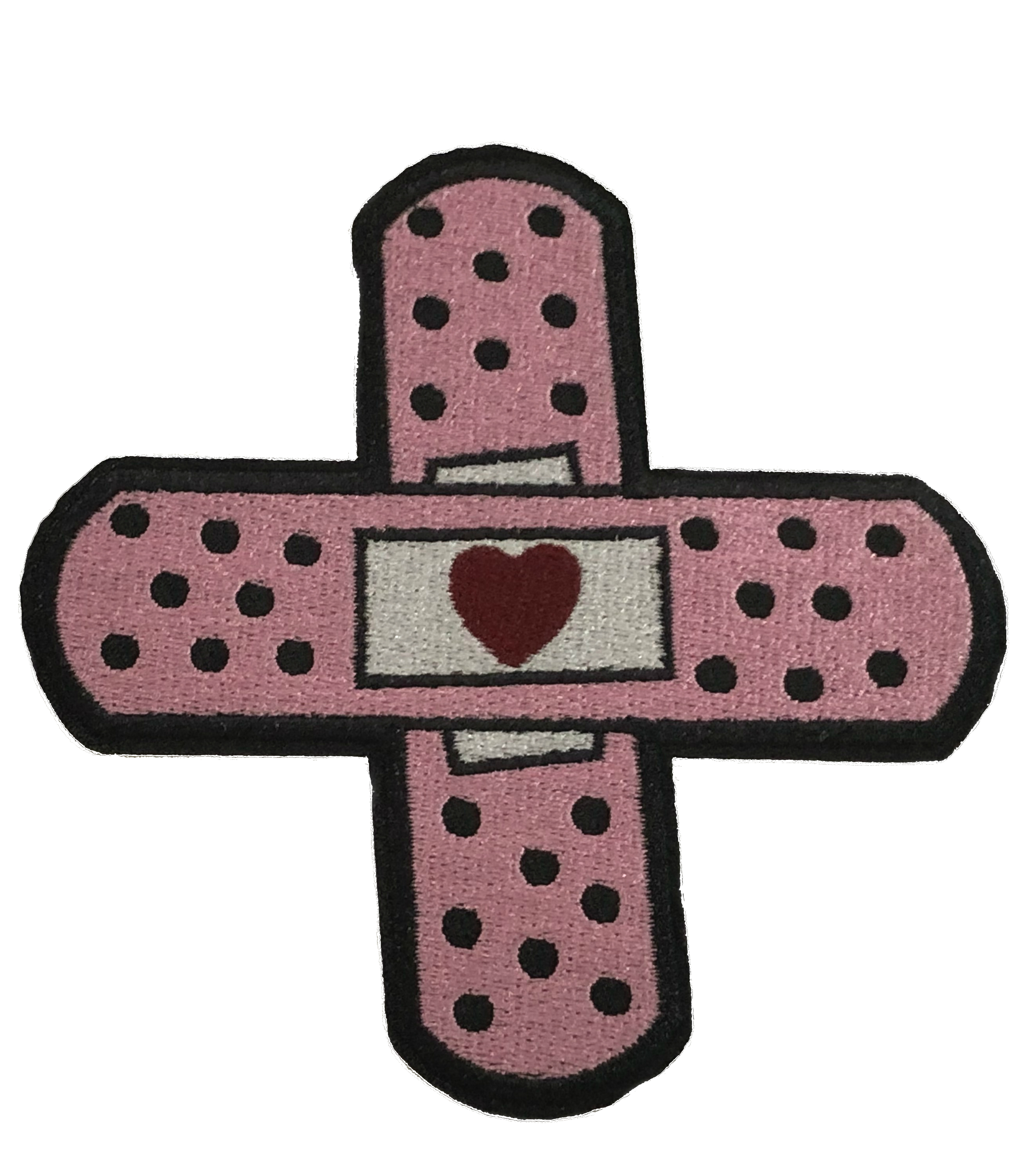 Band-Aid Cool Embroidered Patches Applique - 4.25 Embroidered Patch Iron-On  or Sew-On Decorative Embroidery Patches - First Aid Kids Cute Fun - Badge  Emblem - Novelty Applique 